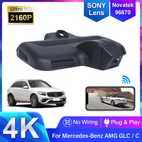 New Wifi Car Dvr Dash Cam For Mercedes Benz GLC glc250d glc350d glc43 glc63 x253 c253 2015-2018 C Class C220d C43 C63 W205 C204
