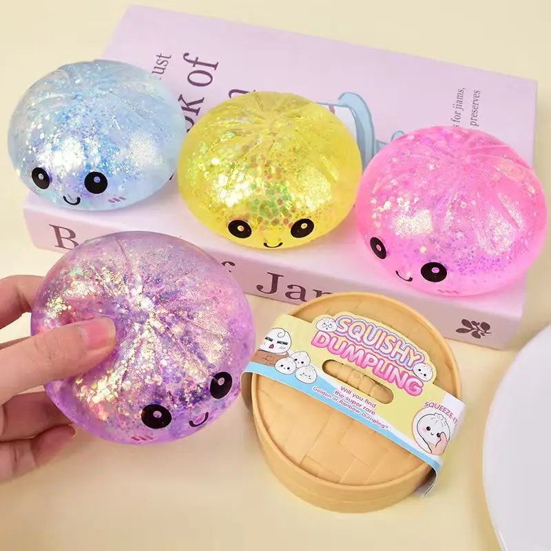 Kawaii Cat Paw Mochi Blind Box Mystery Cute Squeeze Toys Foot Antistress Stress Relief Simulated Food Cube Fidget Toy view 5