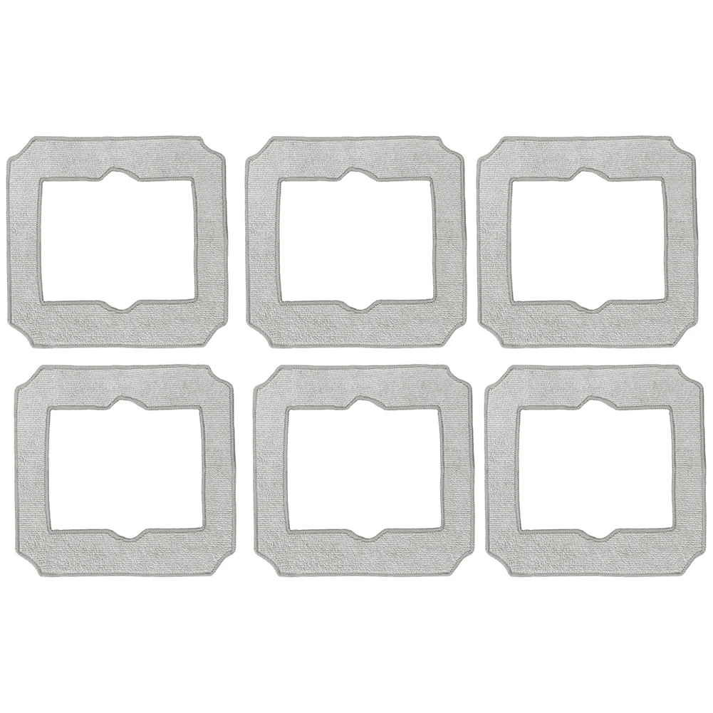 6PCS Vacuum Cleaner Mopping Pad Extremely Absorbent Powerful Cleaning Flexible Replacement Mop Pad For Liectroux YW509 Vacuum