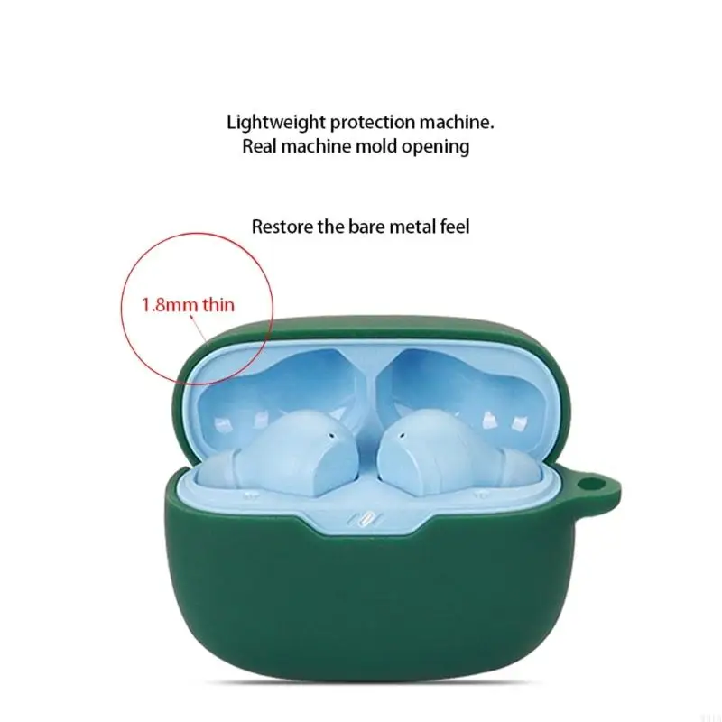 Vỏ nghe chống sốc W91A Vỏ thân thiện với da cho vỏ có thể giặt được của Beam Bảo vệ chống trượt Chống đập