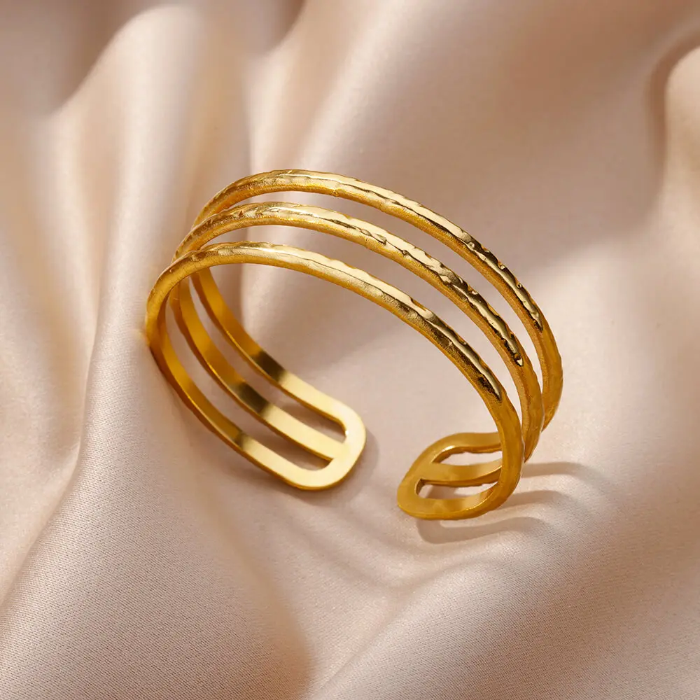 Jesus Bangles Bracelet for Women Stainless Steel Gold Color Luxury Bracelets New Trend Wedding Jewelry pulseras mujer bijoux