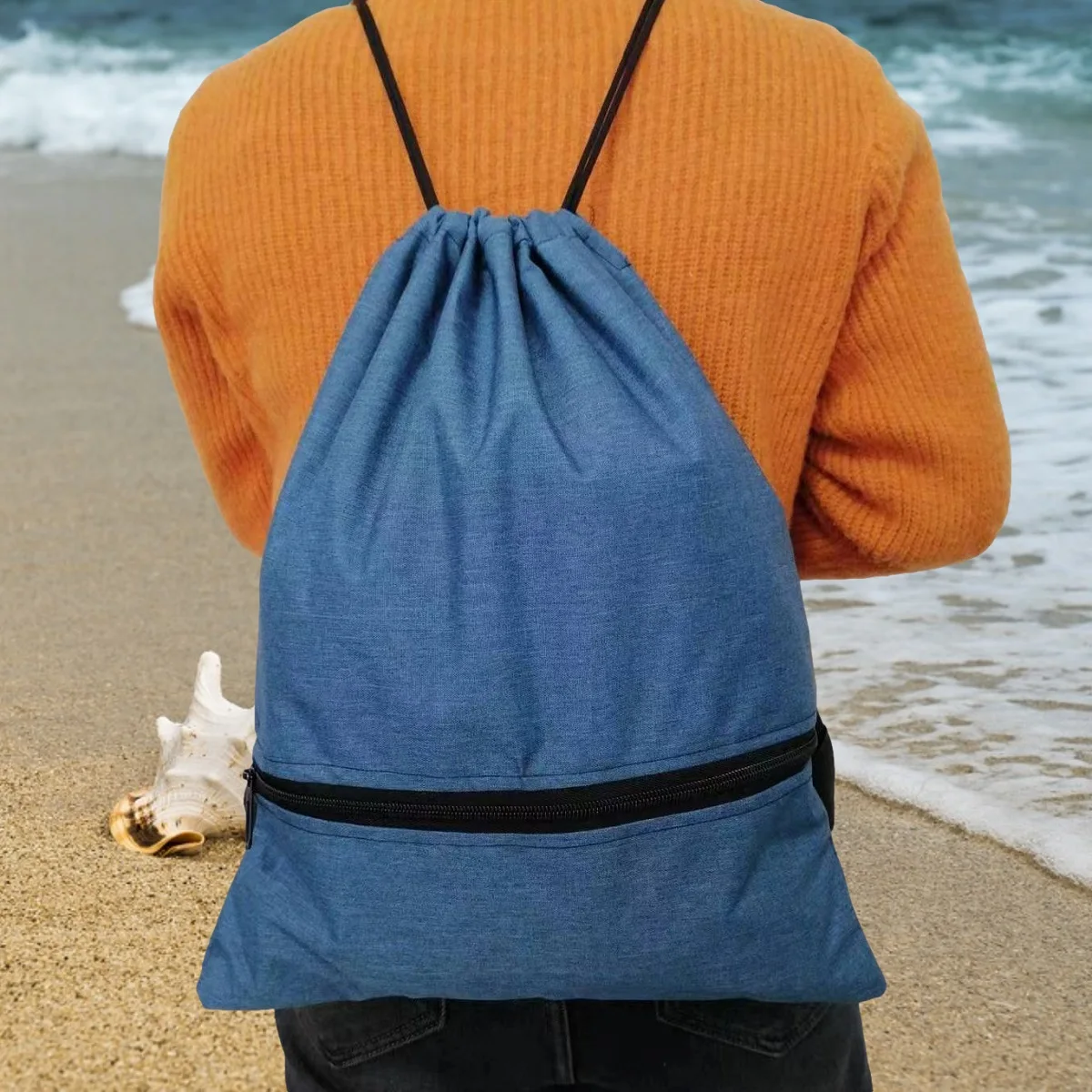 SonKai Can: Waterproof Oxford Drawstring Backpack - Lightweight, Stylish, and Spacious - Ideal for Everyday Use