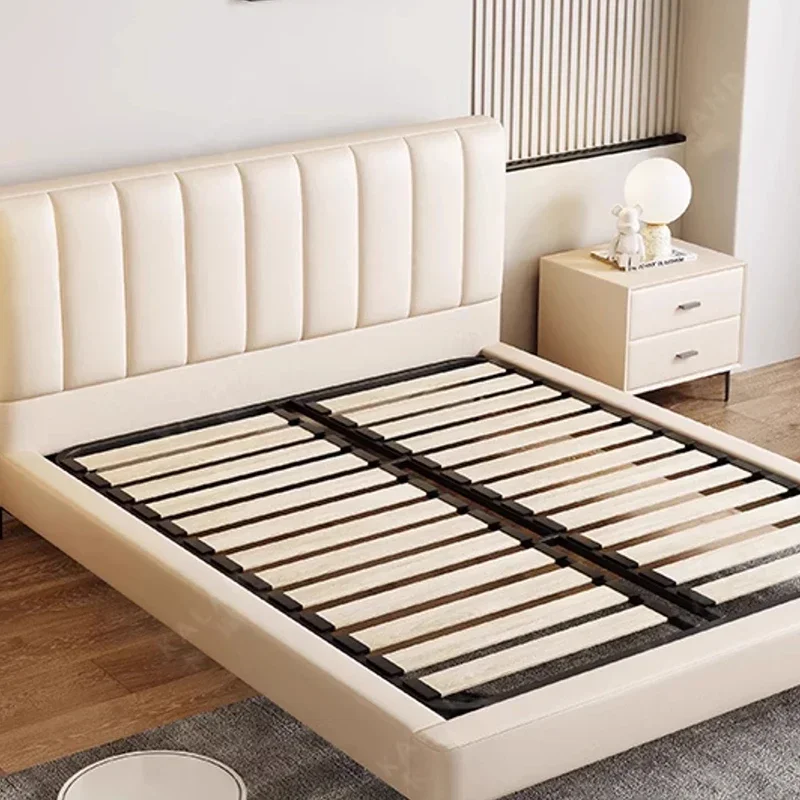 European White Bed Organizer Full Body Light Luxury Relax Lazy Bed Minimalist Letto Ribaltabile Da Parete Home Furniture