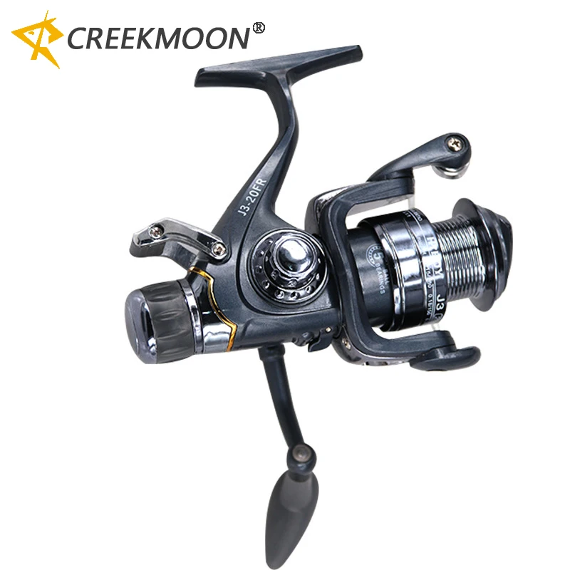Moulinet de pêche Squid Wheel, double frein avant et arrière, rapport de transmission 5.5:1, frein max 12KG, pour eau salée, économique.