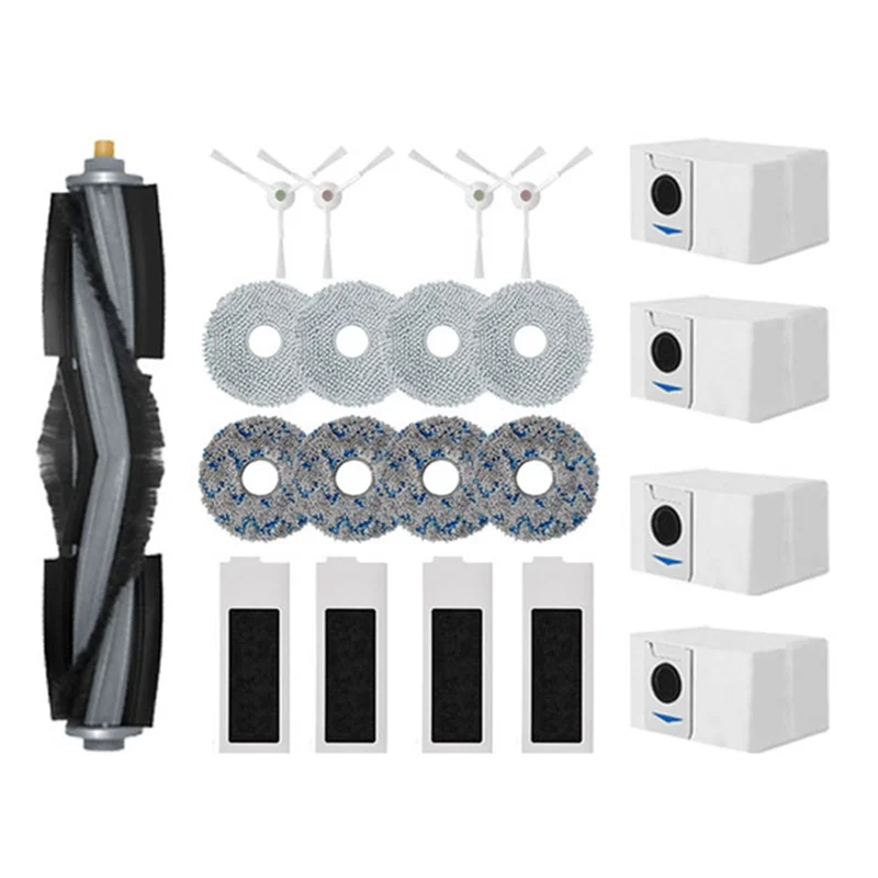 TCF-Voor Ecovacs Deebot T20 Omni/T20/T20 Max/T20 Pro Robot Stofzuiger Belangrijkste Zijborstel mop Filter Zak Vervangende Onderdelen