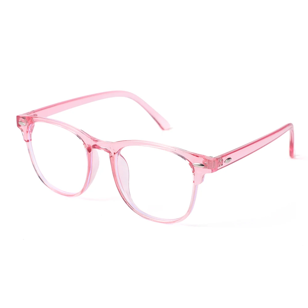 Transparent Computer Glasses Frame Women Men Anti Blue Light Round Eyewear Blocking Glasses Optical Spectacle Eyeglass view 3