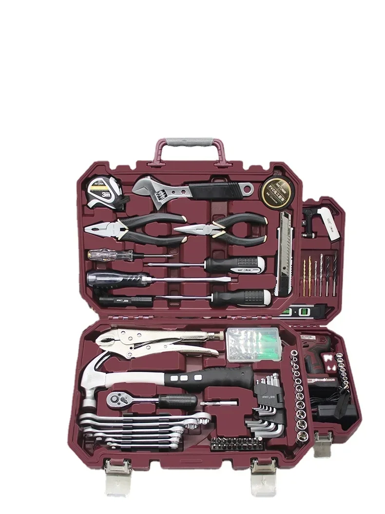 

Ruide Household Tool Set Hardware Set Repair Electrician Combo Home Daily Repair Electric Drill Universal Combo
