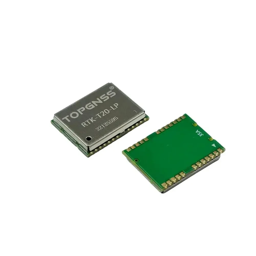 2pcs RTK Module small RTK-T20LP L1+ L5 GNSS GPS GNSS high-precision positioning module supports frequency TOPGNSS