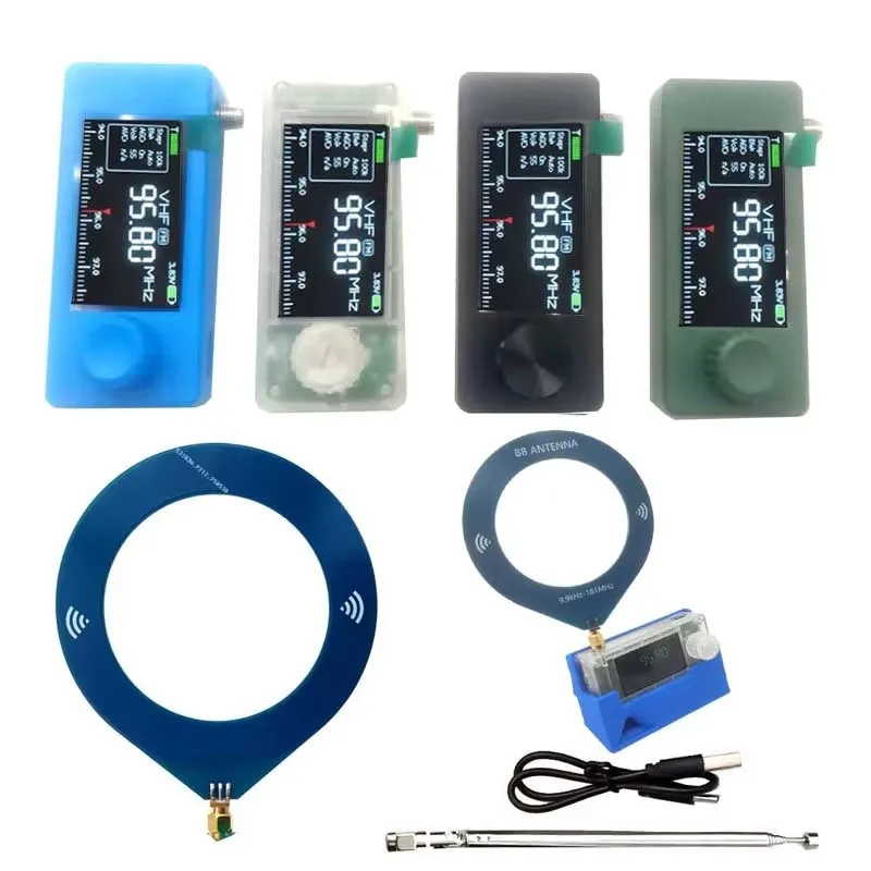 جديد SI4732 جيب صغير 0.5-108 ميجا هرتز SSB AM FM SW MW راديو استقبال جميع الموجات في غلاف ملون #1