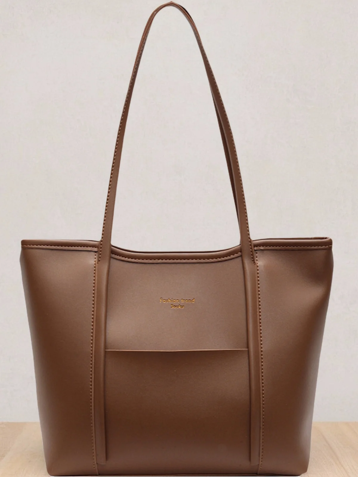 

Commute Tote Bag Layered Women's Bag New 2025 Spring Versatile High-quali Texture Briti Sle Single oulder Magnetic Cl...