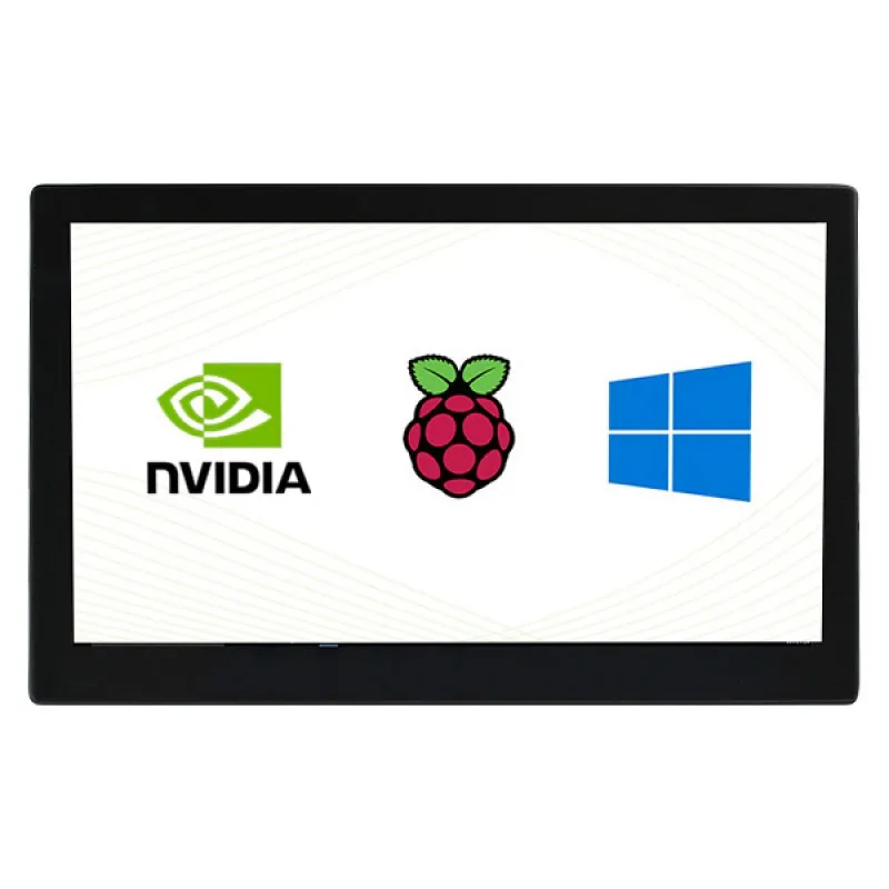 Waveshare 13.3inch Capacitive Touch Screen LCD with Case, 1920×1080, HDMI, IPS, Various Systems Support