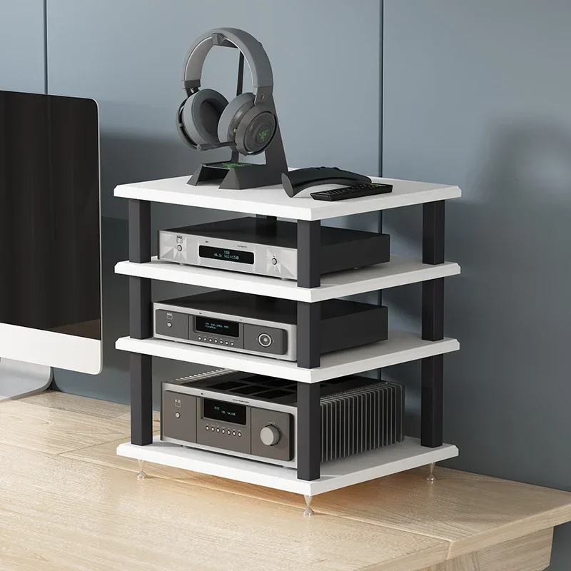 DK-003 2-4 Layer Desktop Small Rack Audio Rack Power Amplifier Cabinet Headphone Amplifier Amp Printer Rack Sound Card Decoding