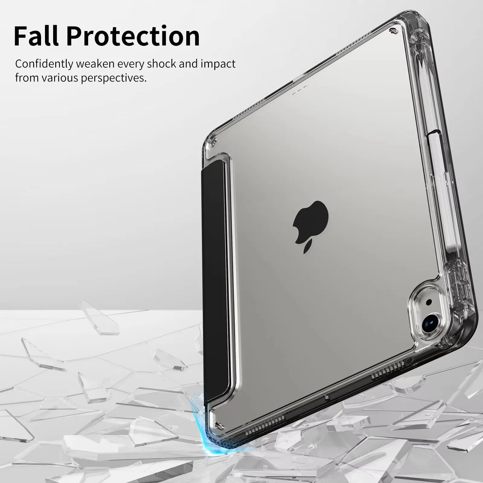 Y-3 Hülle für iPad Air Pro Mini 8.3 9.7 10.2 10.9 11 12.9 13 11. 10. 9. 8. 7. 6. 5. Generation Magnetische Flip Smart Cover – Detail 6