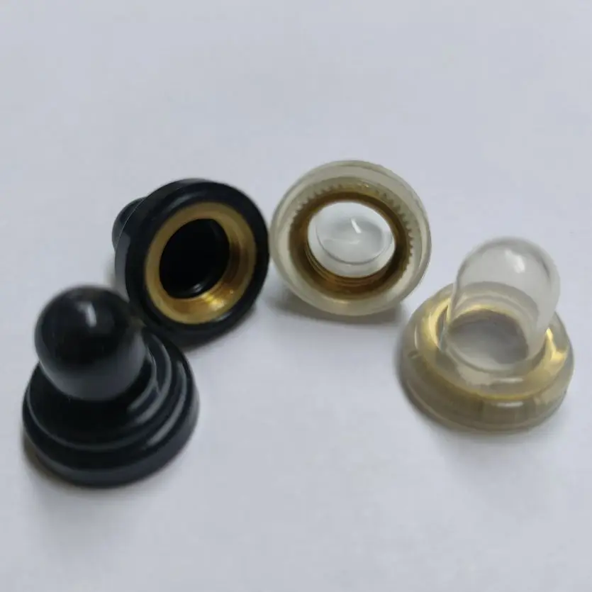 Waterproof cap 3/8-27 pacifier waterproof cap, black, transparent gold, protector waterproof, rainproof and dustproof