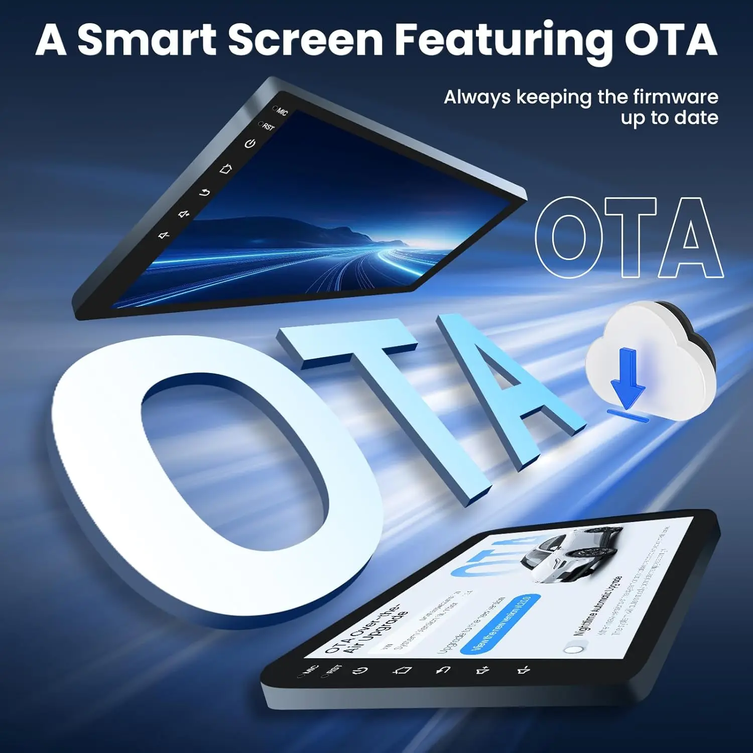 Rádio automotivo Android 13 de 8 núcleos 4 + 32G para Honda Pilot 2006-2008, tela sensível ao toque HD de 9', CarPlay, Android Auto, GPS, Bluetooth 5.0, WiFi,