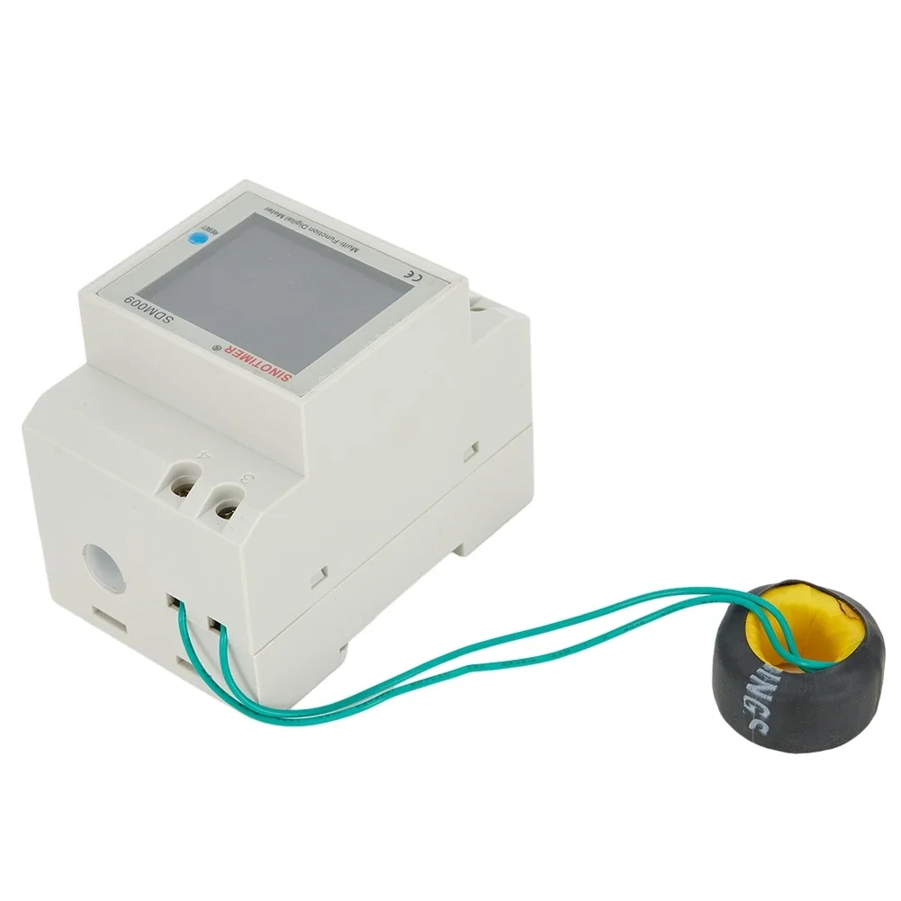 

Hot Sale Practical Brand New Electricity Meter Meter 0-1PF 0-30000W 0-9999kWh 178° Viewing 40-300V Easy To Install