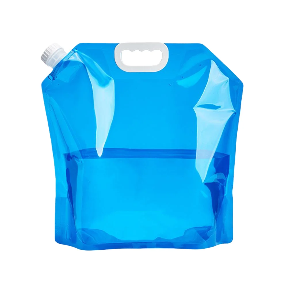 5L/8L/10L Portable Water Bag Folding Bucket Water Container Jug Bottle Pouch Outdoor Travel Camping with Handle Camping Supplies image 4