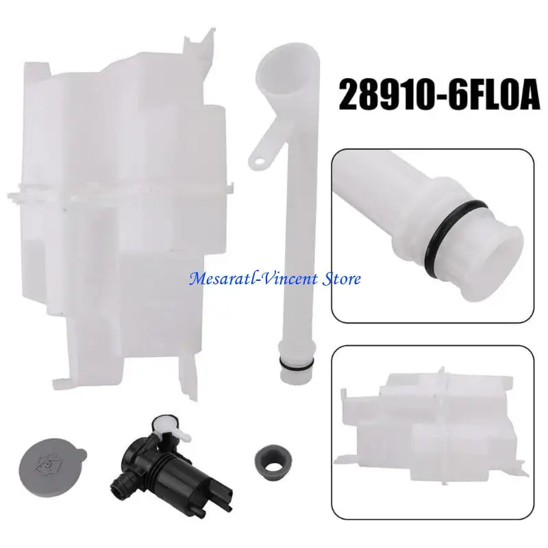 A70F 28910-6FP0A 28910-6FL0A NI1288184 Fahrzeug-Ersatz-Scheibenwaschbehälter, 2,5 Liter Fassungsvermögen, einfache Überwachung – Detail 8