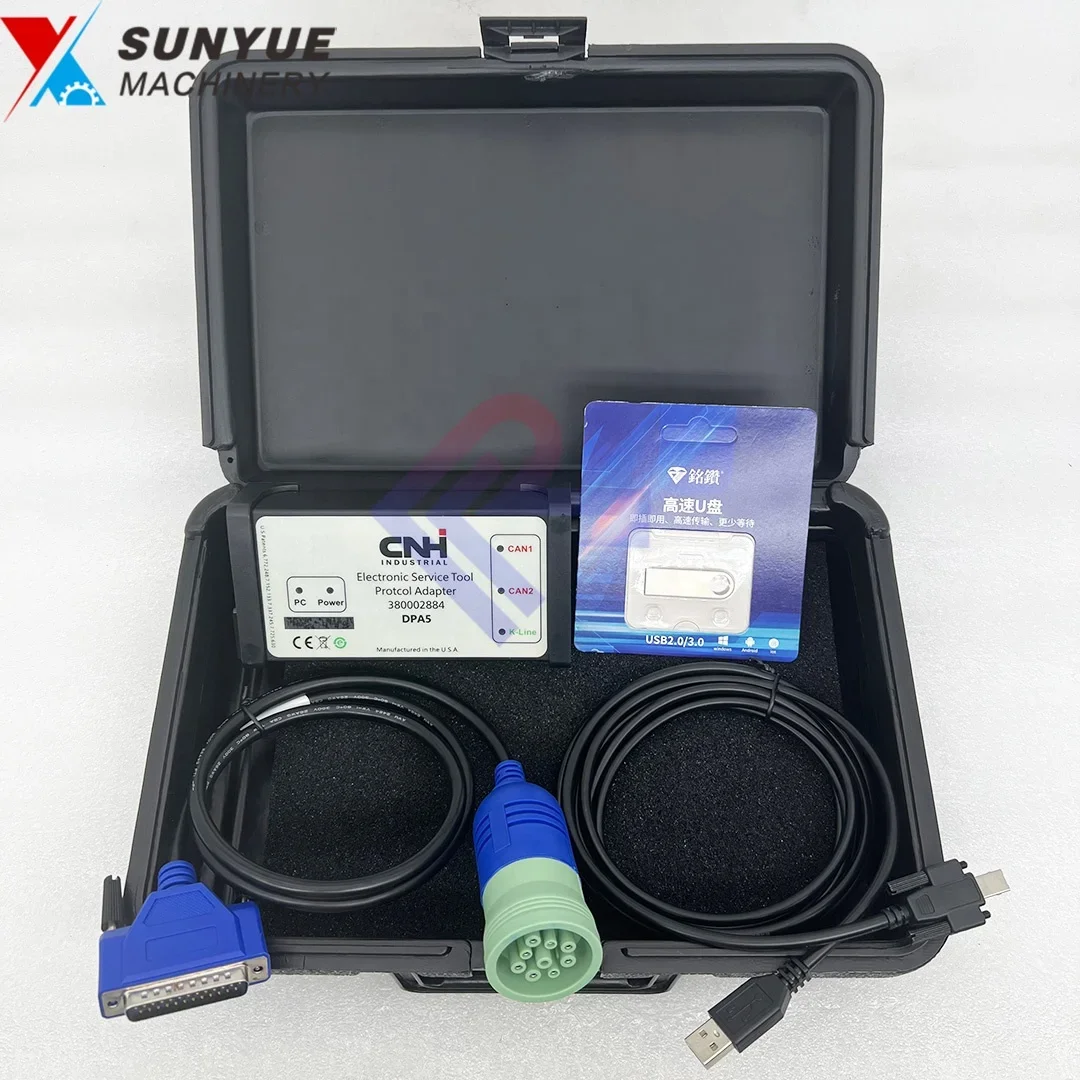 

2025 hot sale DPA5 Electronic Service Tool Diagnostic Adapter Kit for Truck Loader Excavator Tractor 380002884