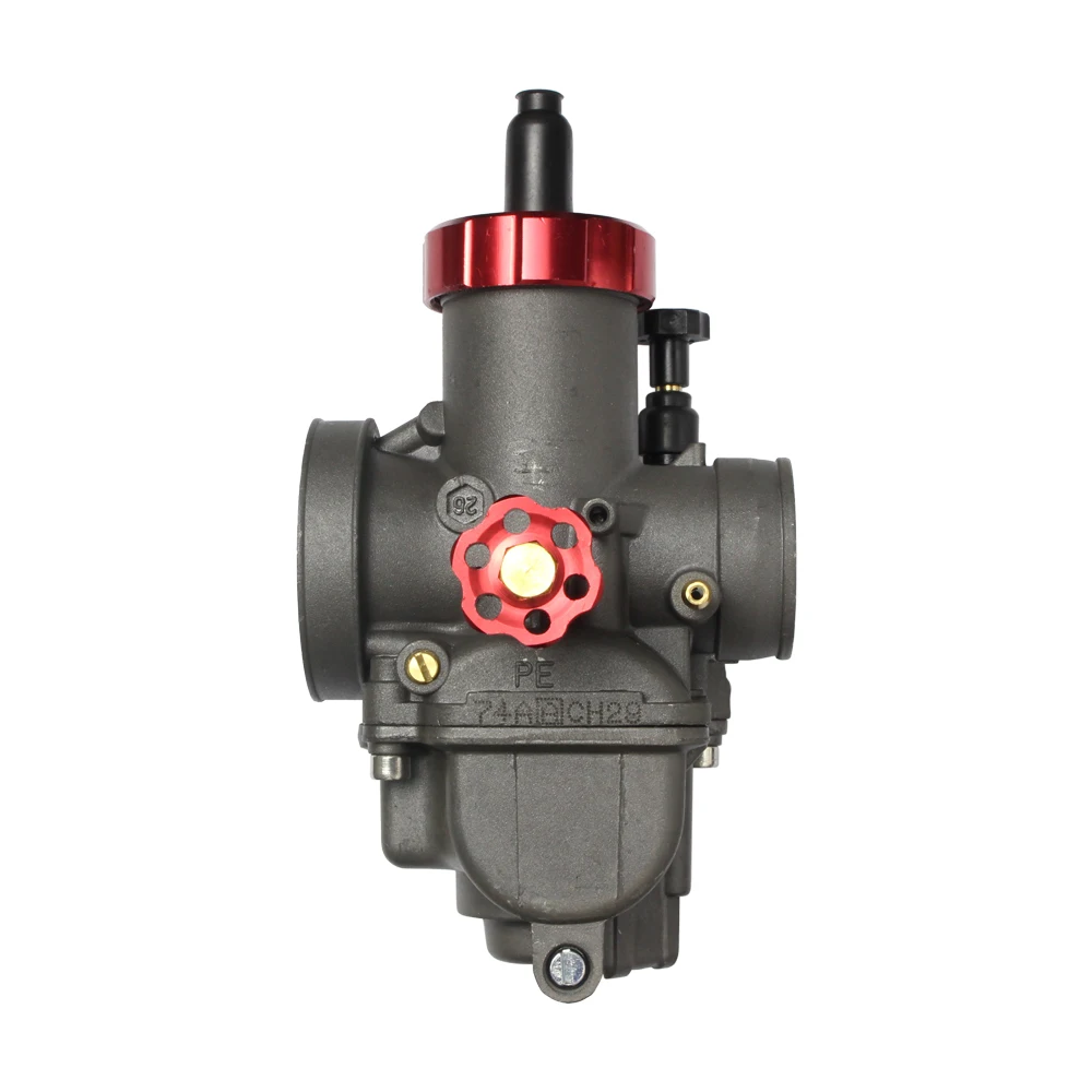 Carburetor PE28 For Jets Manual/Pull Wire Choke 100-250cc 2/4T NSR PRO/150/SP DIO GY6 CR80/85 KX80/100/125 KSR110 16100-KW6-680 - view 3
