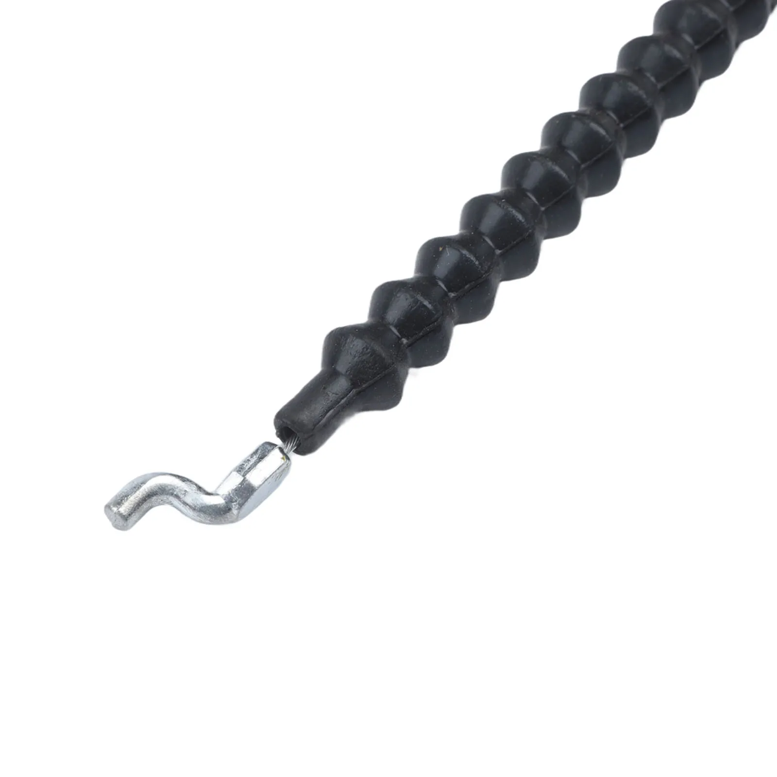 

Riding Mower Part Deck Engagement Heavy-duty Construction Stainless Steel Cable Rubber Sheath Z-shaped Bent End As Shown