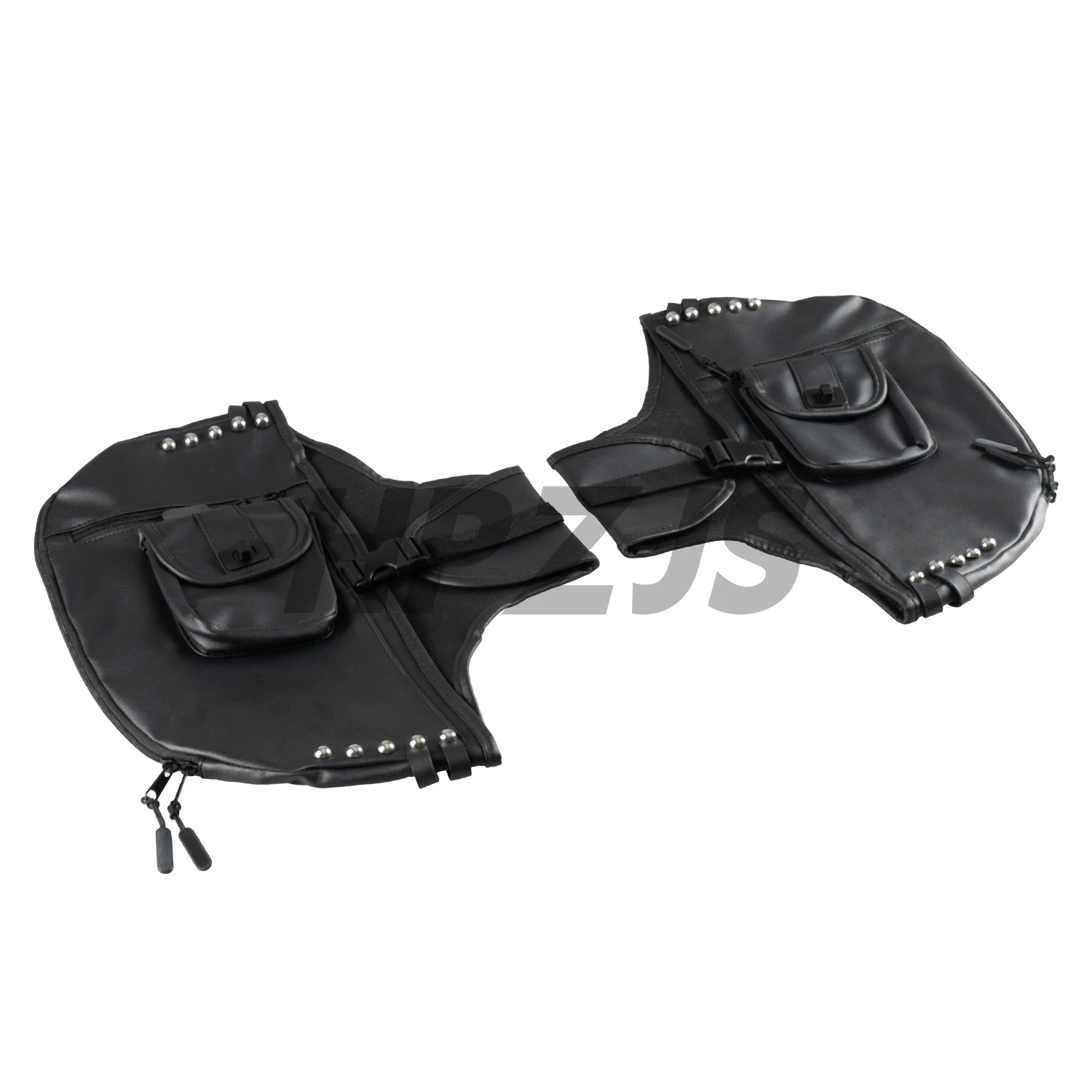 Bolsa más cálida de cuero PU para motocicleta Harley Touring Electra Street Road King Dyna Trike 1980-2021, color negro