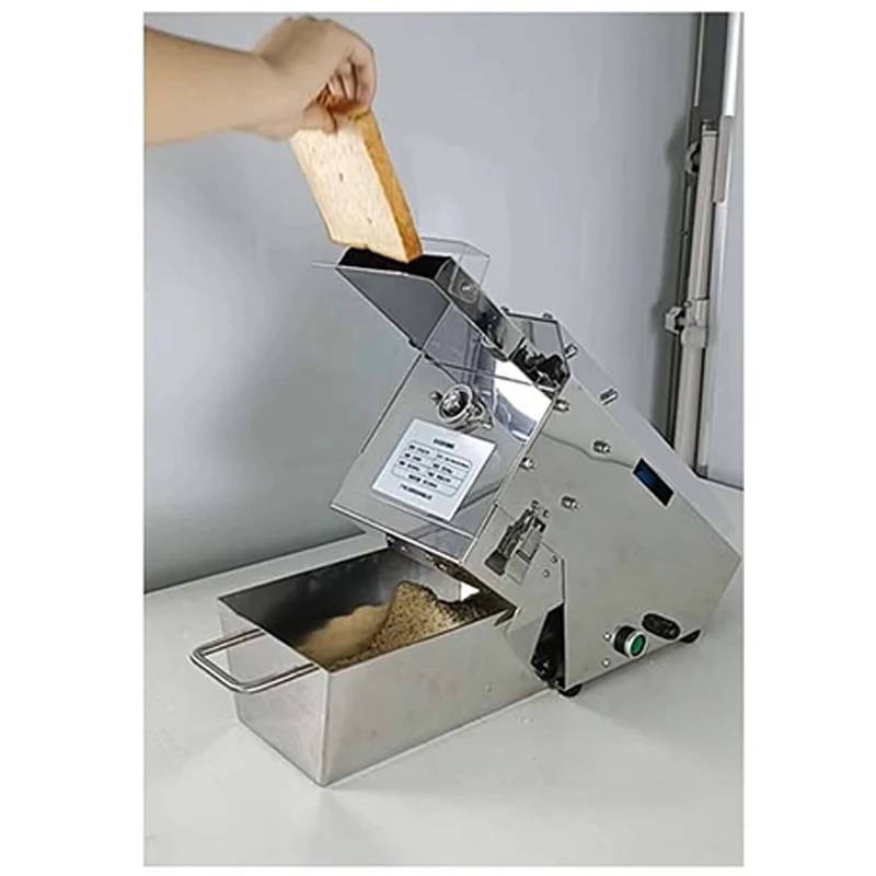Penghancur Roti Listrik Komersial Penghancur Roti Peralatan Dapur Restoran Jepang 250W 21.5KG/Jam