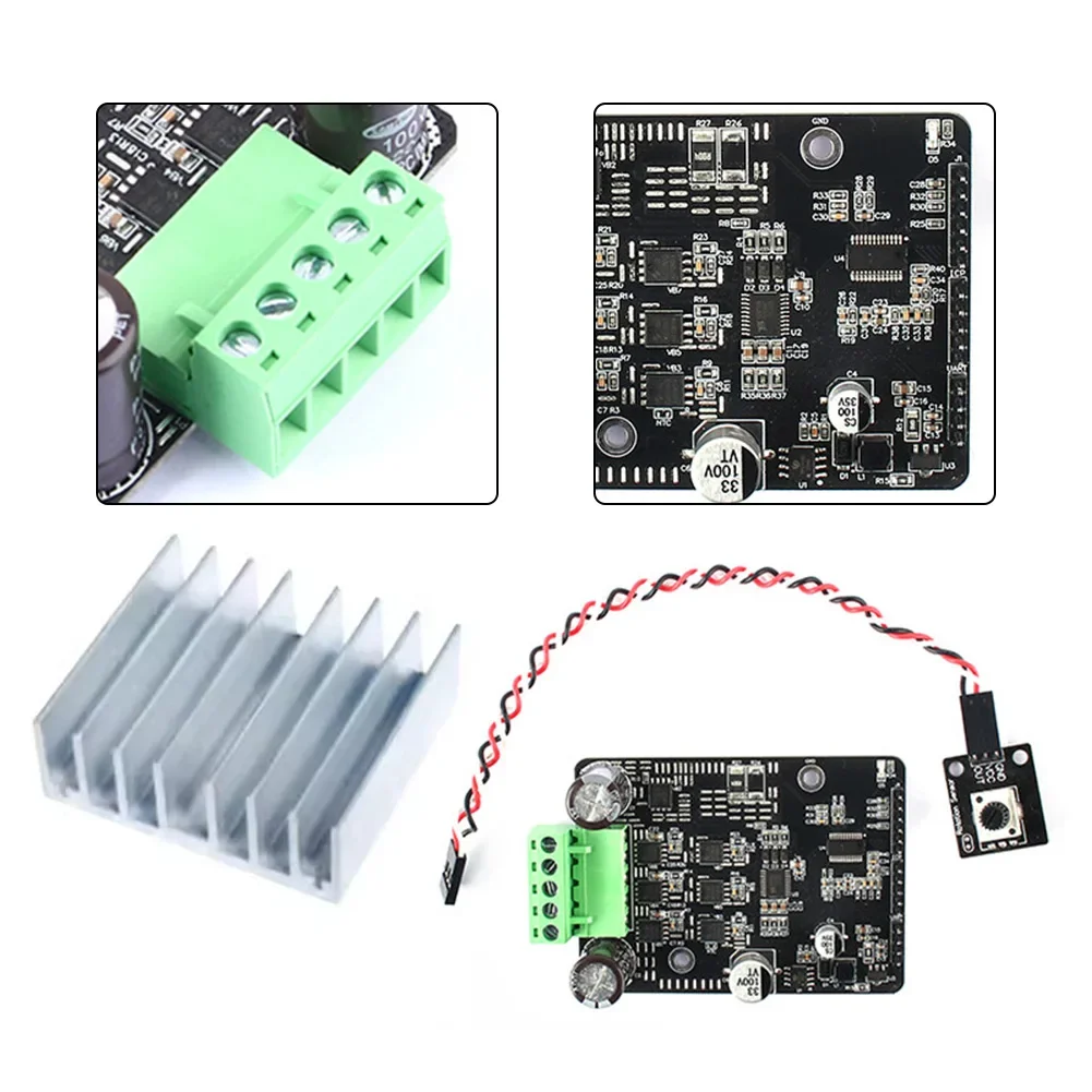 

Трехфазный бесщеточный контроллер двигателя 1600 Вт SNR8503M, плата драйвера двигателя для тестового измерительного инструмента, аксессуар