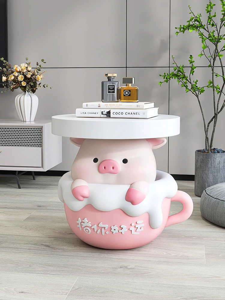 

Home Decor Little Pig Floor Ornaments Living Room Sofa Coffee Tea Tablel Style Home Decorations Relocation New Home Gifts