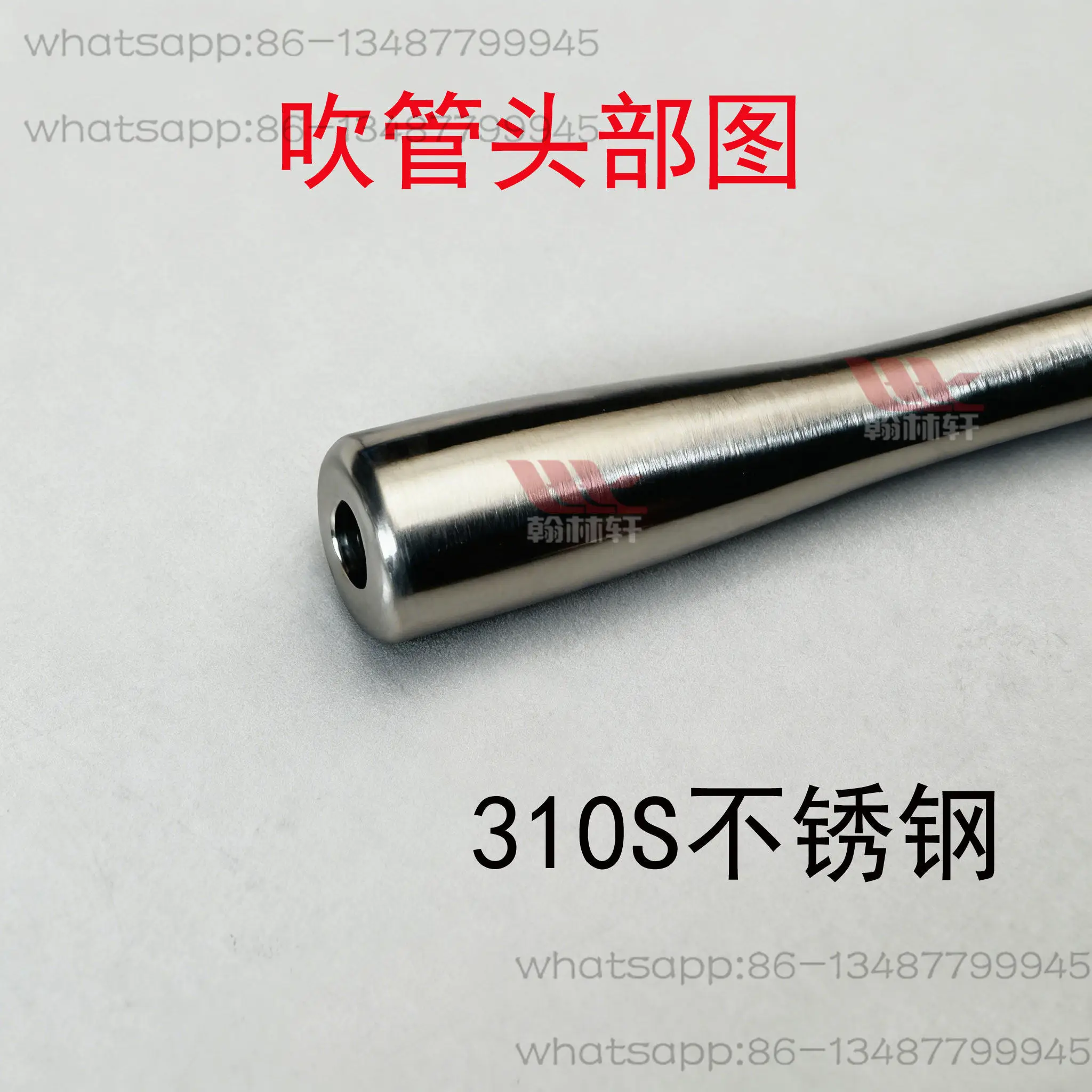 Lamp Worker Small Blowpipe Stainless Steel Hollow Tube Lamp Burning Tool Thermoplastic Glass Blowing Glass