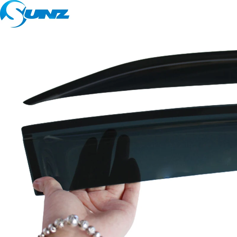 Door Visors For BMW 5 Series E34 M5 1992 1993 1994 1995 1996 Weathershields Side Window Deflectors Sun Rain Guards Accessories