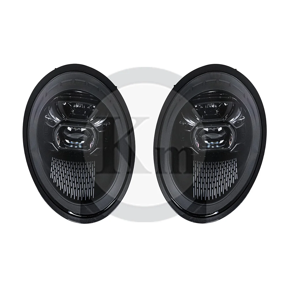 KM for 2012-2019 Year 911 Carrera 991.1 991.2 Upgrade 992 Style matrix PDLS LED Headlight Front Light Lamp Bumper Light