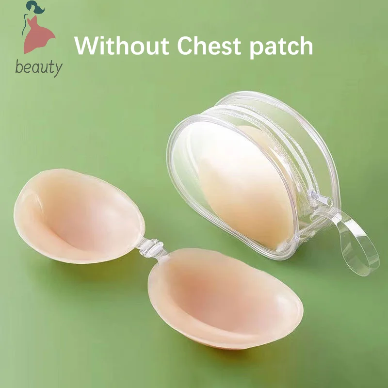 Nipple Breast Patch Underwear Plastics Bag Storager Case Box With Zipper Women's Travel Outdoor Bra Keep Clean Tools