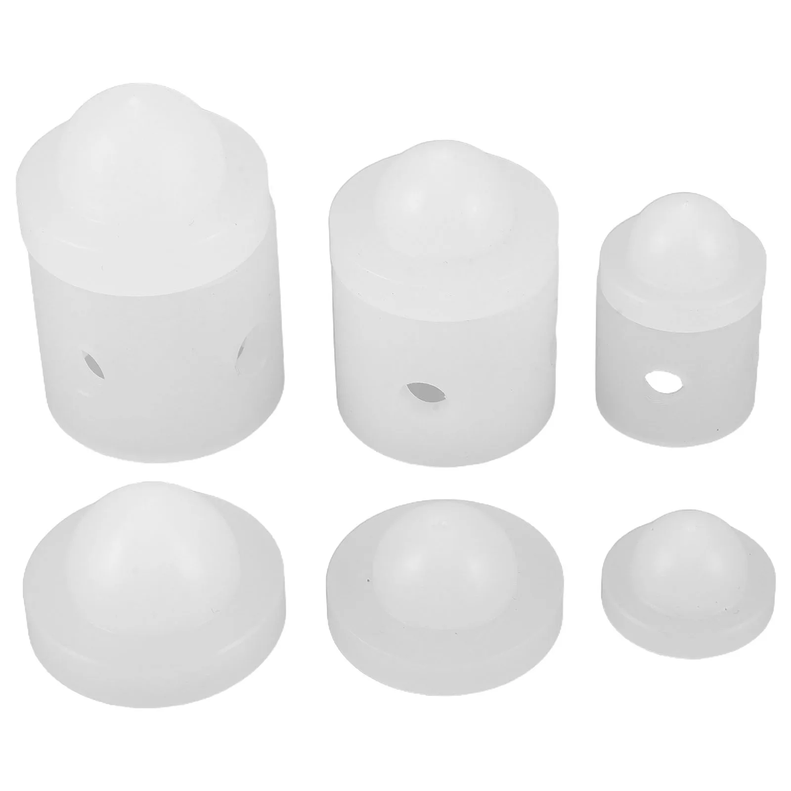 

3Pcs Leathercraft Bell Form Mold Set Precision Nylon Smooth Finish Reusable DIY Bell Making Tool Kit Handcraft Mold