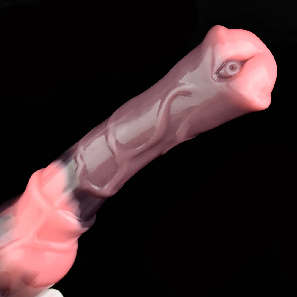 LEZEE 9.8 inch Long Horse Dildo Realistic Dildos Animal Penis Silicone Anal Plug Vagina Stimulate Masturbator Sex Toys For Women