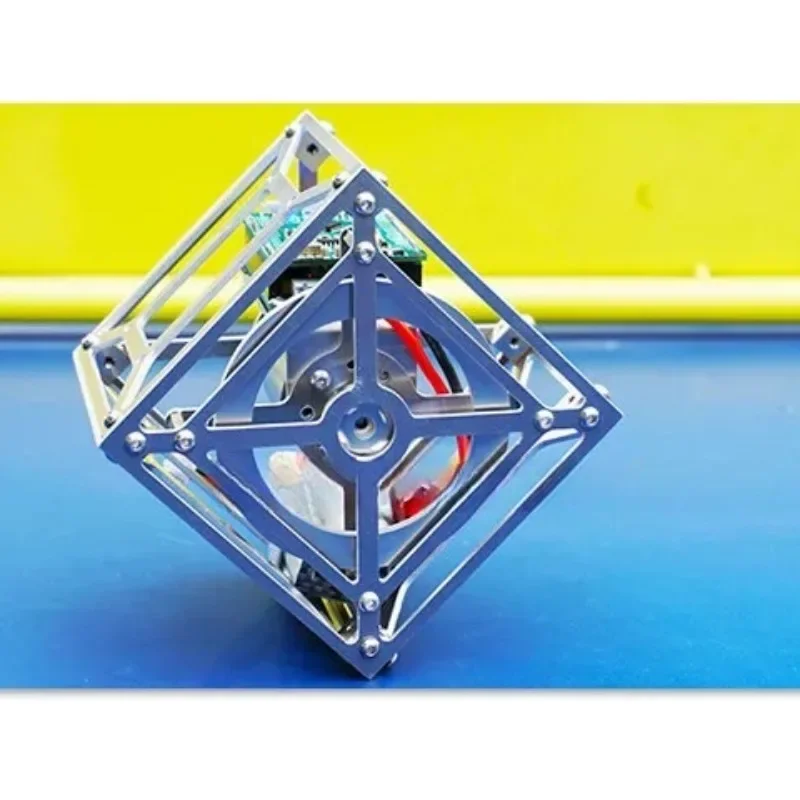 Unilateral Self Balancing Cubli Block Cannot Be Pushed Over Momentum Inertia Flywheel Black Tech PID Control Demo Module