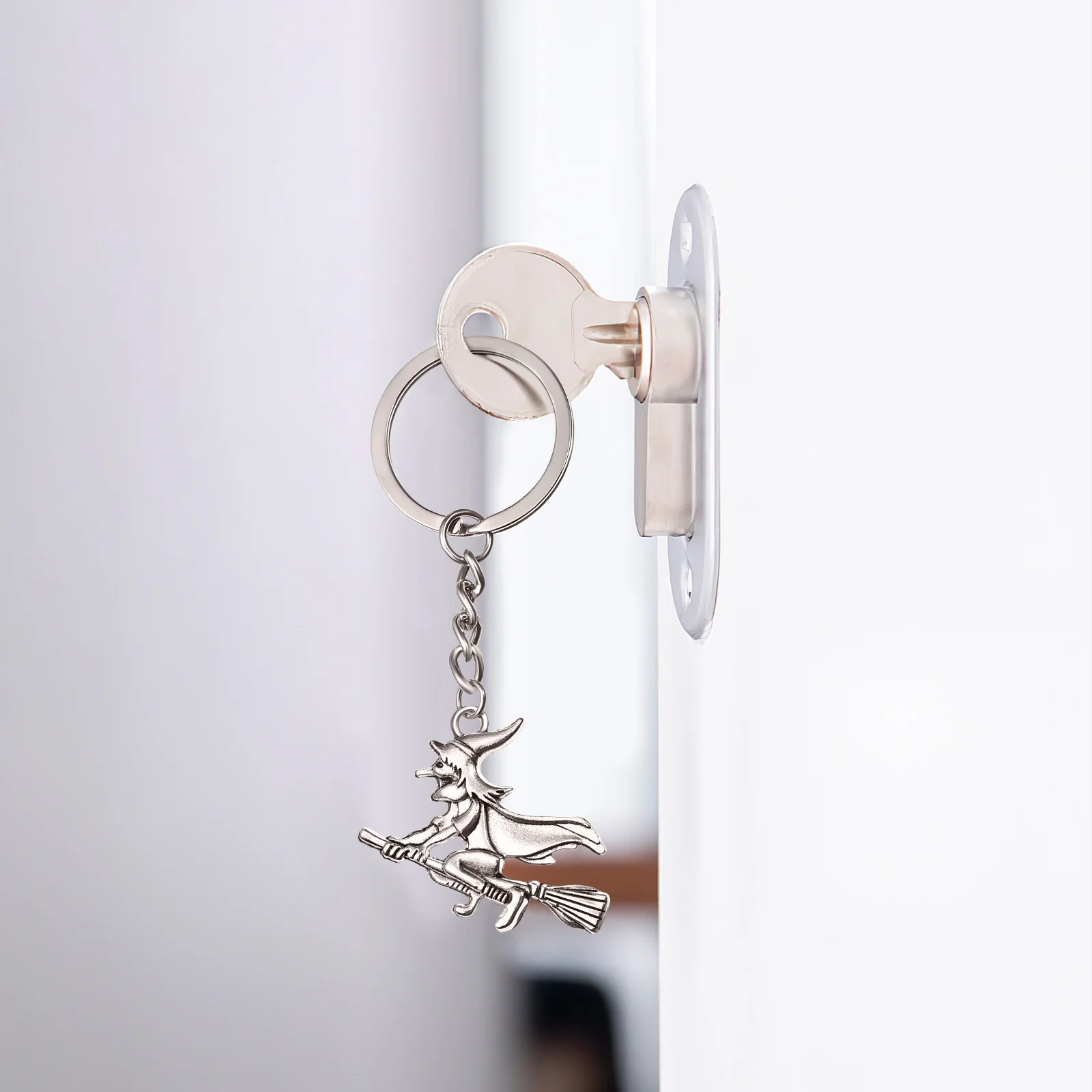 3 Pcs Choker Necklaces for Woman Witch Decor Key Chain Pendant Backpack Keychain Halloween