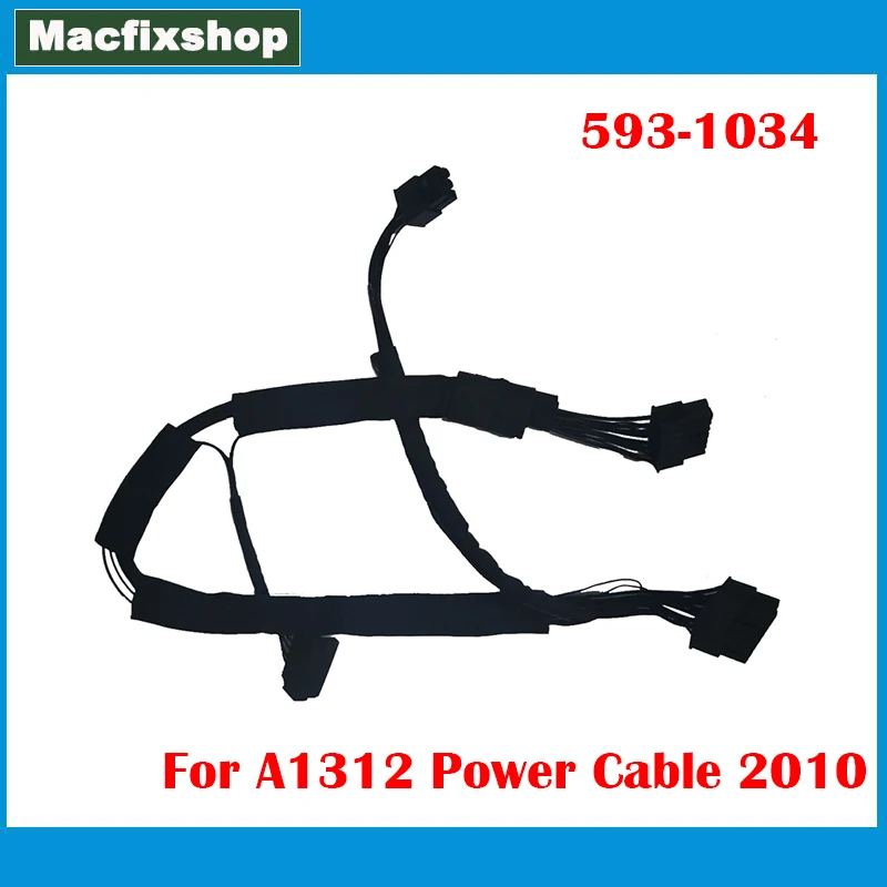 593-1034 B A1312 Power Supply Cable 2009 2010 Year For iMac 27 inch A1312 AC DC SATA BL Main Power Connector Cable