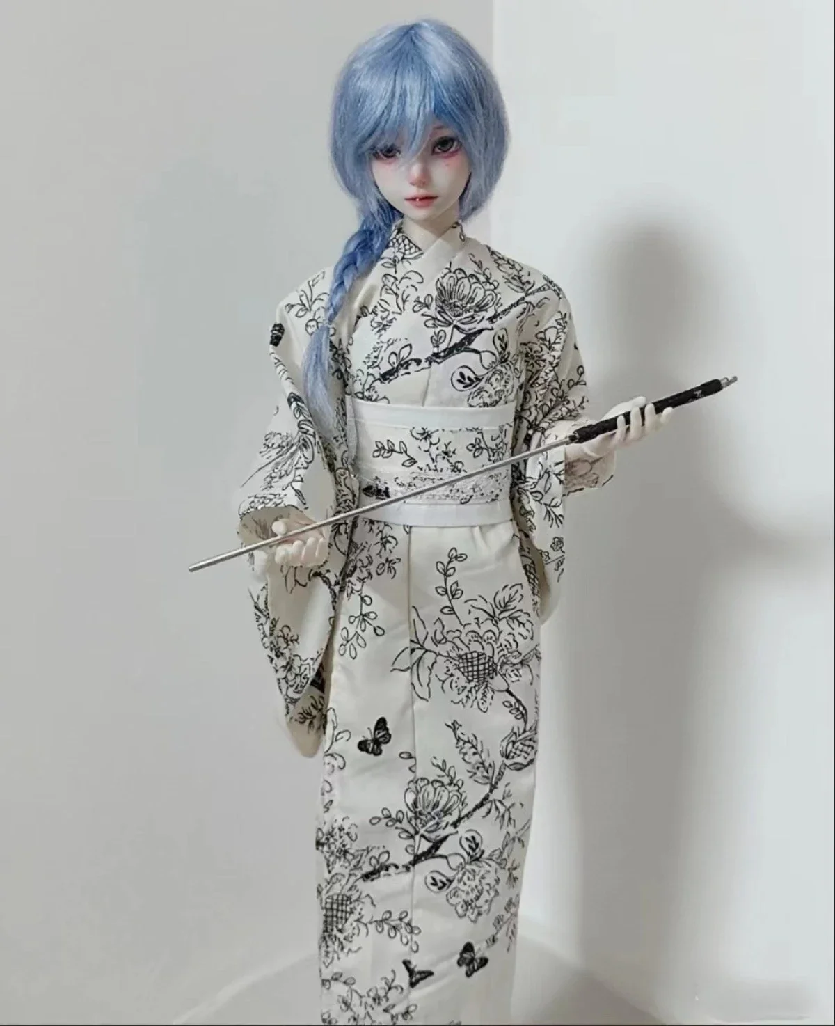 Nueva ropa para muñecas 1/6 1/4, Kimono para muñecas Bjd de 30/45cm, juguetes para niñas, vestido, albornoz bonito, accesorios para muñecas para jugar a las casitas, sin muñecas