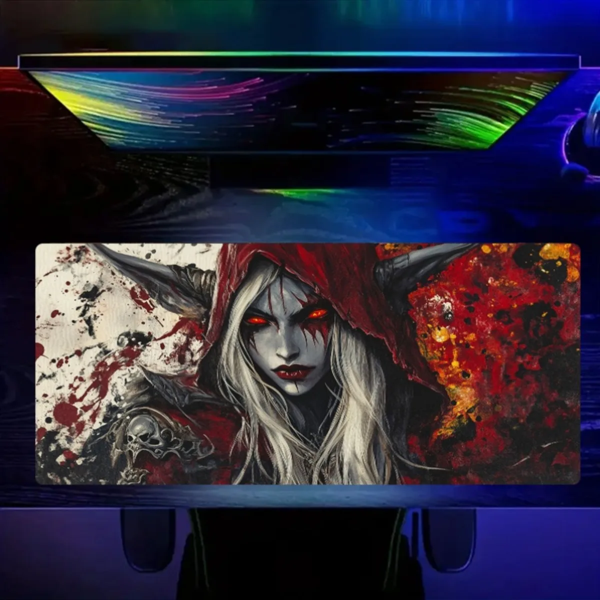 

Аниме-коврик для мыши с резиновой основой, нескользящий, мягкий на ощупь, для игр, офиса, компьютера, ноутбука, идеальный подарок на праздник