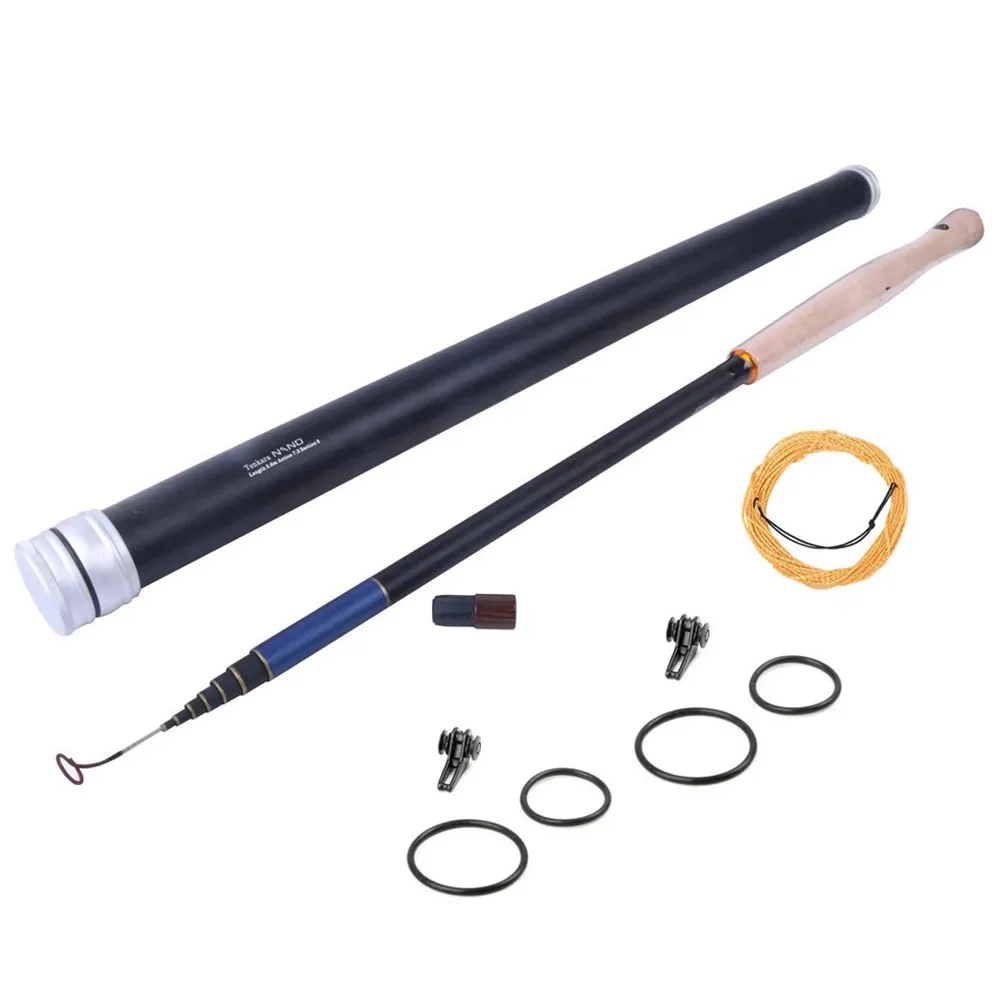 TXBUNBOF Traveler Tenkara Fly Fishing Rod 3.9m Nano Japanese Toray Carbon(IM12) Tankara Telescopic Fly Rod