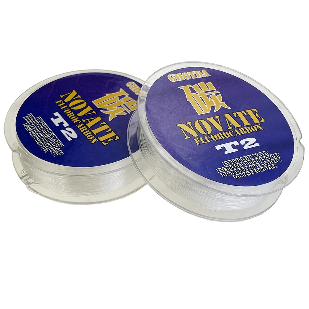 GHOTDA 50M 100% Fluorocarbon Fishing Line Japan Imported Carbon Fiber Line 1.28-13.49kg Monofilament Sinking Line Sea fishing