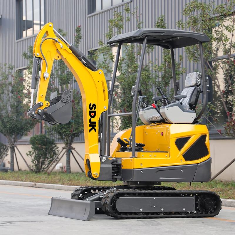 

Многофункциональные мини-экскаваторы. Несколько моделей, доступны с закрытой кабиной, небольшой гидравлический экскаватор.