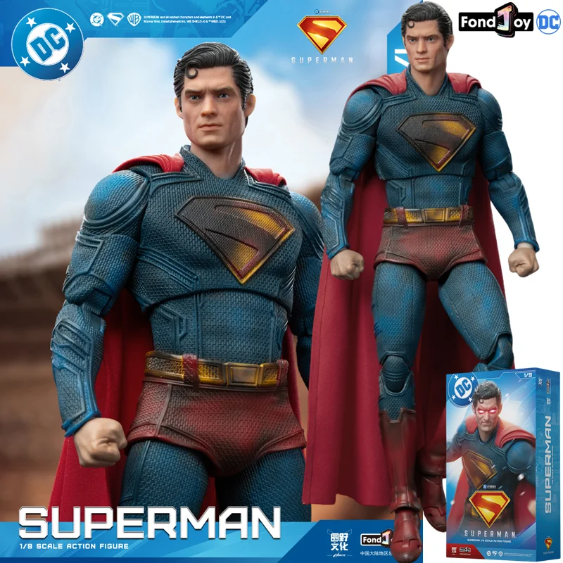 

Fondjoy DC Superman David Packard Corenswet Angry Version Joint Movable Action Figure Collection Figure Doll PVC Toys Xmas Gifts