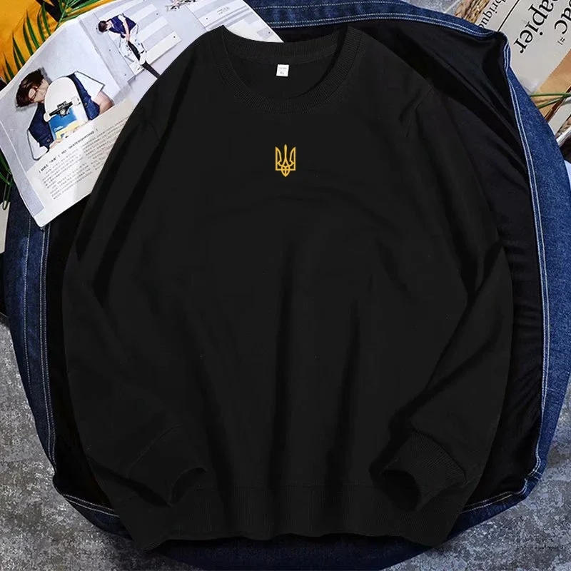 Ukraine Sweatshirt Men Women Crewneck Pullover Hoodies Spring Autumn Ukrainian Sweatshirts Men's Clothing Jumper Streetwear