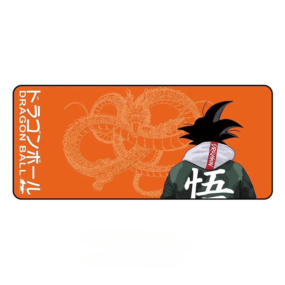 

New Japanese Harajuku Dragon Ball Son Goku Vegeta Animation Boys Super Large E-sports Game Non-slip and Dirt-resistant Mouse Pad