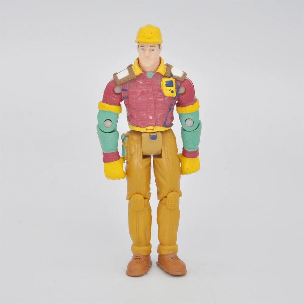 New 1:14 100mm Worker Simulation Action Figure Driver Doll For RC Excavator Cab and Tractor Truck Cab Model