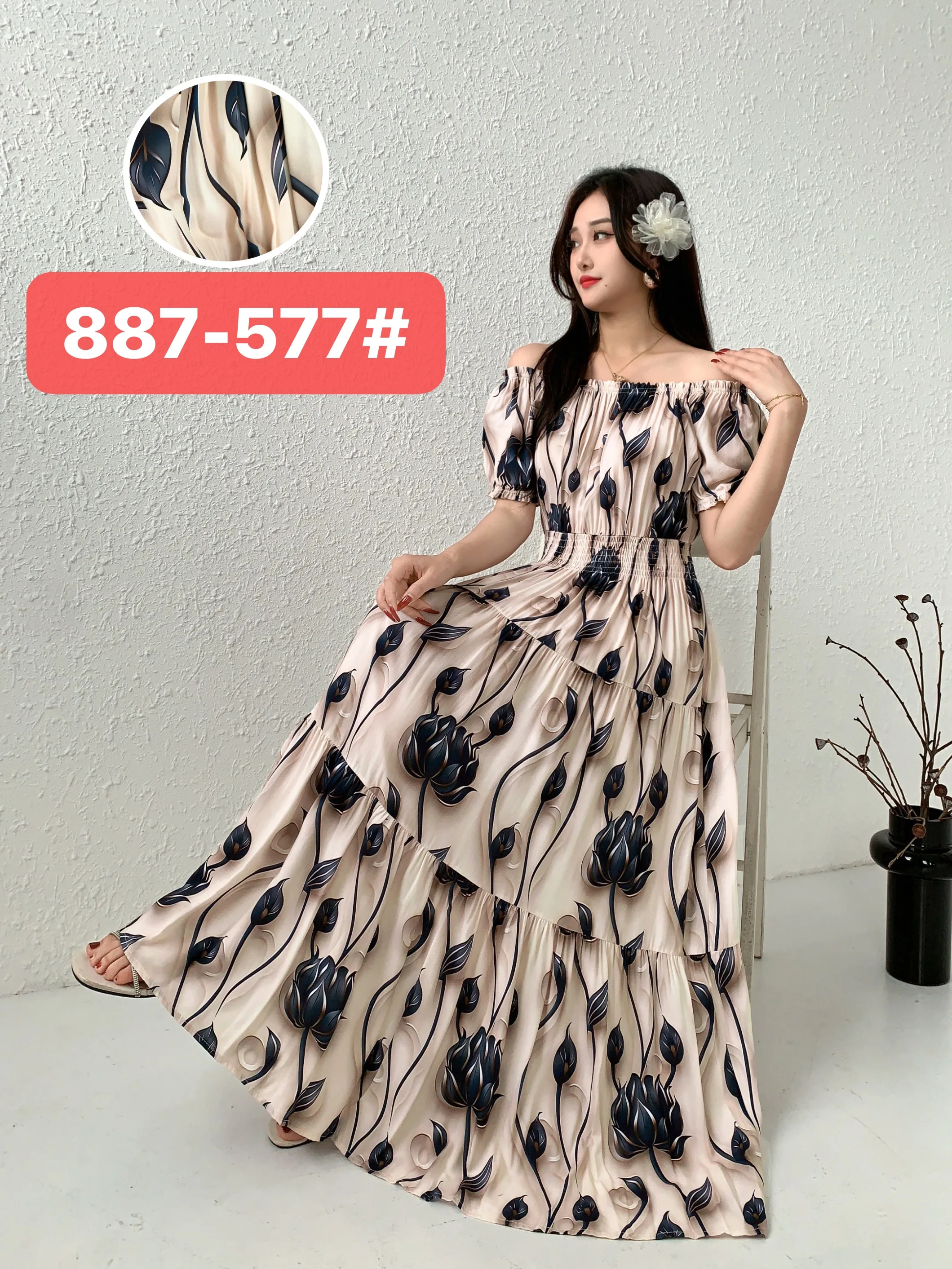 فستان هندي صيفي جديد من THHONE ملابس حريمي 2025 طويل ماكسي عتيق مثير كوري غير رسمي بوهو بوهيمي رداء فيستدوس بارا موجر