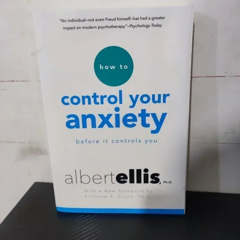 How To Control Your Anxiety Before It Controls You Paperback English Book