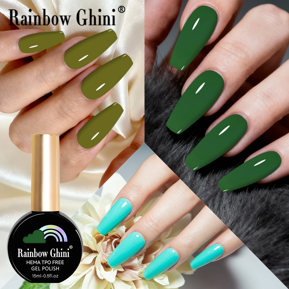 RG 15 مللي معكرون اللون شبه دائم هلام مسمار البولندية طويلة الأمد الملونة هلام مسمار الفن لتقوم بها بنفسك قاعدة ماتي معطف فوقي HEMA & TPO الحرة #4